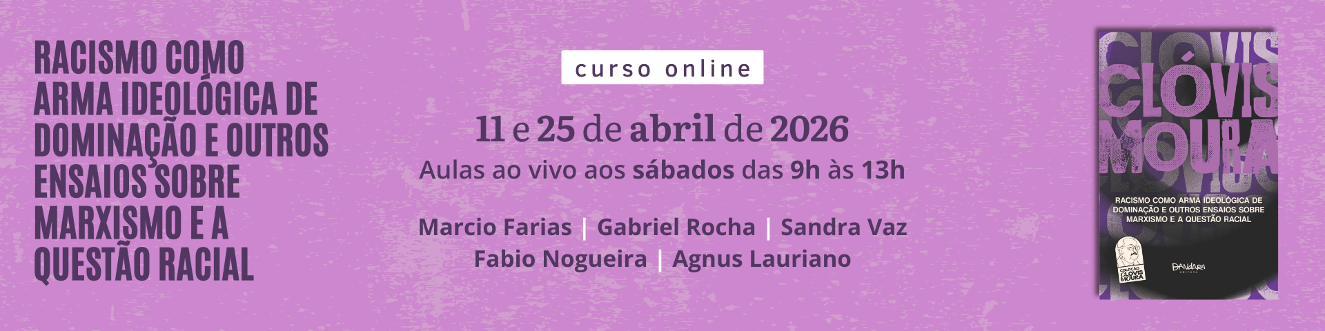Curso Racismo como Arma Ideológica – Formulário